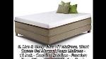 10 Cool & Gel Memory Foam Mattress RV Camper Trailer Short Queen Bed Medium