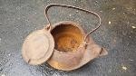 Superb Huge Antique Cast Iron Cauldron Very Heavy