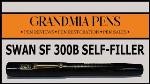 RARE MABIE TODD SWAN ETERNAL SF E444 Hard Rubber Fountain Pen No 4 M Nib Pen New Rare